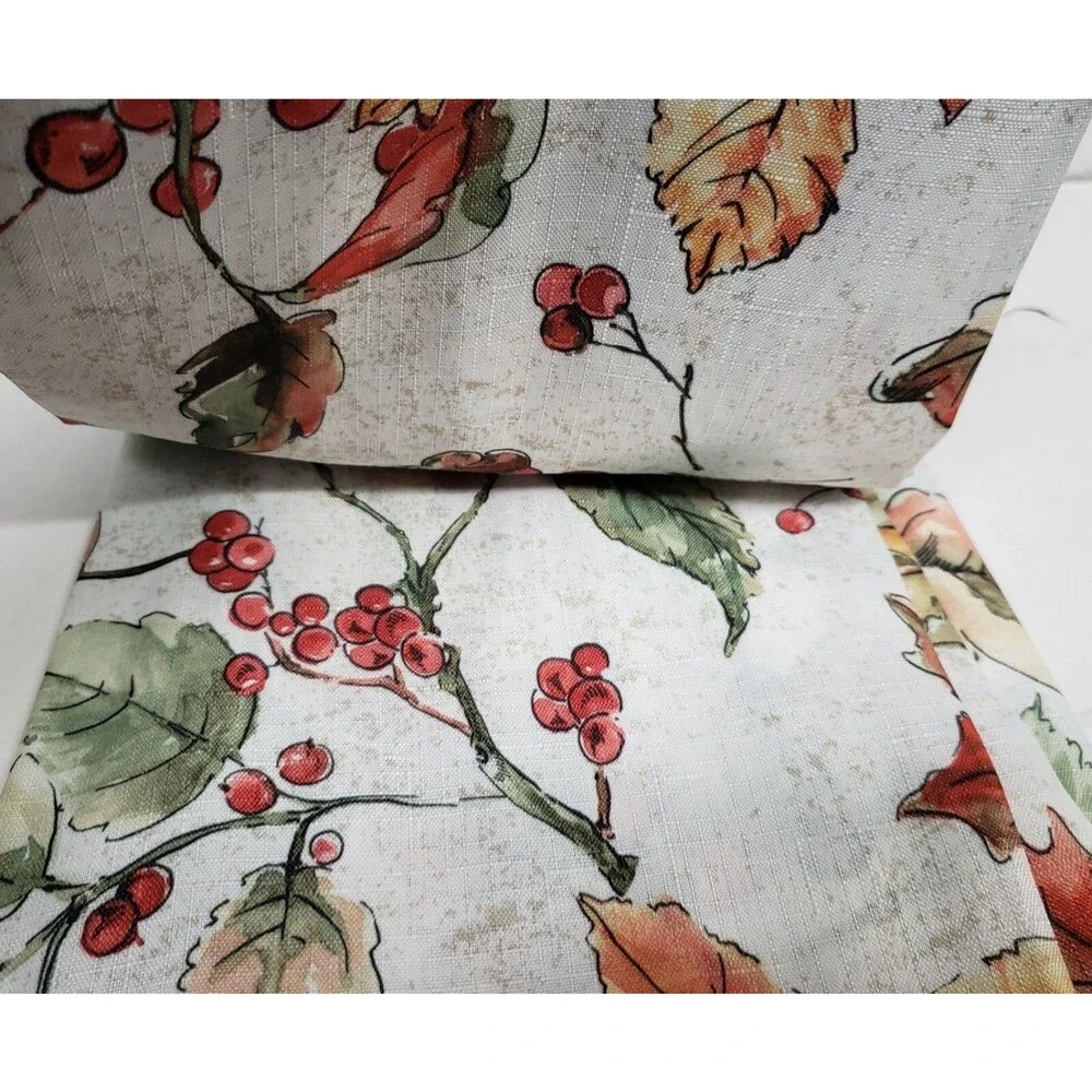 Printed Fabric Tablecloth, 52